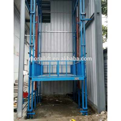 CE Hydraulic Warehouse Industrial Freight Elevator Cargo Lift